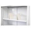 Go Steel Tambour Cabinet 900W Slotted Shelf 