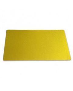 FO-1-YELLOW Legal 330gsm Fully Laminated Yellow Reinforced End Tab File Folder