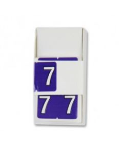 Number 7 Numerical Labels