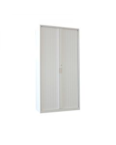 Steelco Tambour Door Cabinet - 900W x 2000H x 463D inc 5 Shelves